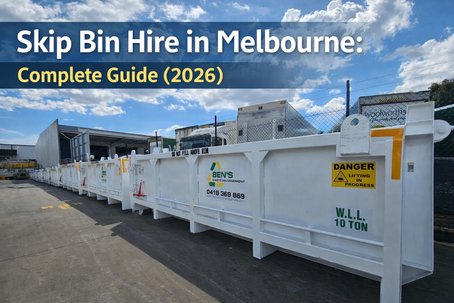 Skip Bin Hire in Melbourne: Complete Guide (2026)